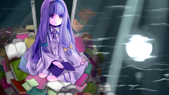 Video games touhou purple