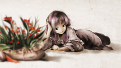 Video games touhou purple