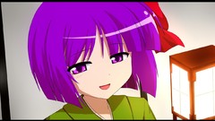 Video games touhou purple