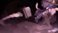 Video Games touhou purple