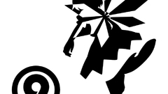 Video games touhou silhouettes