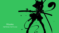 Video games touhou silhouettes