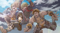 Video games xenoblade shulk reyn Fiora the Grand Duelist