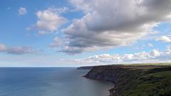 View Yorkshire coastline