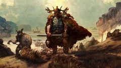 Vikings artwork traditional art fantasy art book covers 