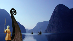 Vikings ships Boats awesome