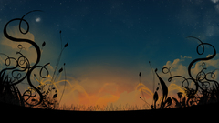 Vines orange sky vasvab