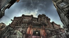 Vintage architecture skyscapes