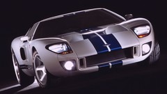 Vintage concept art ford gt