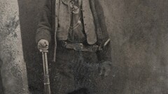 vintage Men outlaws Rifles photography