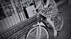 Vintage monochrome Bicycles