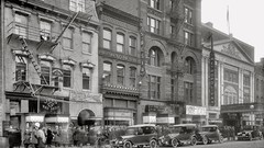 Vintage monochrome historic