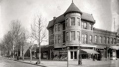 Vintage monochrome historic