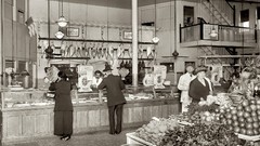 Vintage monochrome historic