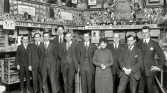 Vintage monochrome historic