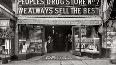 Vintage monochrome historic