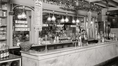 Vintage monochrome historic