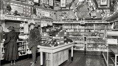 Vintage monochrome historic