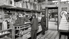 Vintage monochrome historic