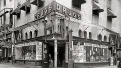 Vintage monochrome historic