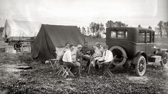 Vintage monochrome historic