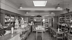 Vintage monochrome USA historic