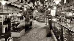 Vintage monochrome USA historic