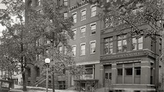 Vintage monochrome USA historic