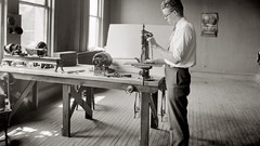 Vintage monochrome USA historic