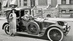 Vintage monochrome USA historic