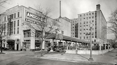 Vintage monochrome USA historic