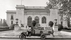 Vintage monochrome USA historic