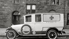 Vintage monochrome USA historic