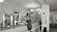 Vintage monochrome USA historic