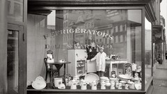 Vintage monochrome USA historic