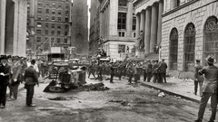 Vintage monochrome USA historic