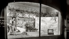 Vintage monochrome USA historic