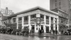 Vintage monochrome USA historic