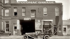 Vintage monochrome USA historic