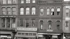 Vintage monochrome USA historic