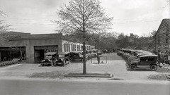 Vintage monochrome USA historic