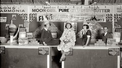 Vintage monochrome USA historic