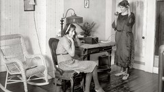 Vintage monochrome USA historic