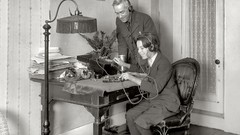 Vintage monochrome USA historic