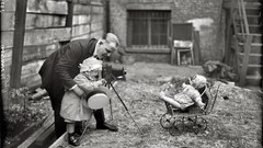 Vintage monochrome USA historic