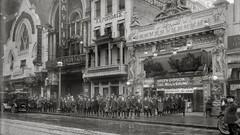 Vintage monochrome USA historic