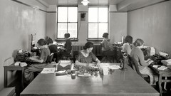 Vintage monochrome USA historic