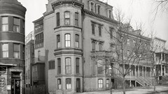 Vintage monochrome USA historic