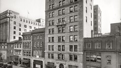 Vintage monochrome USA historic