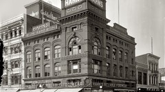 Vintage monochrome USA historic